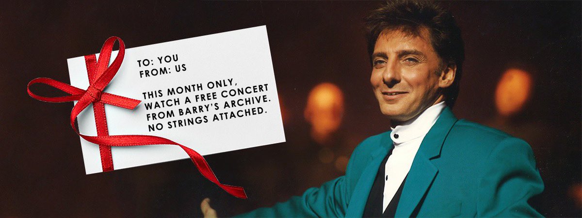 Jingle bells...jingle bells..jingle all the way because  The Greatest Hits and Then Some Tour in Los Angeles from New Year's Eve of 1993 is available  to stream completely for FREE on ManilowTV, Youtube and Facebook now! Enjoy this special gift for the holiday season.🎄