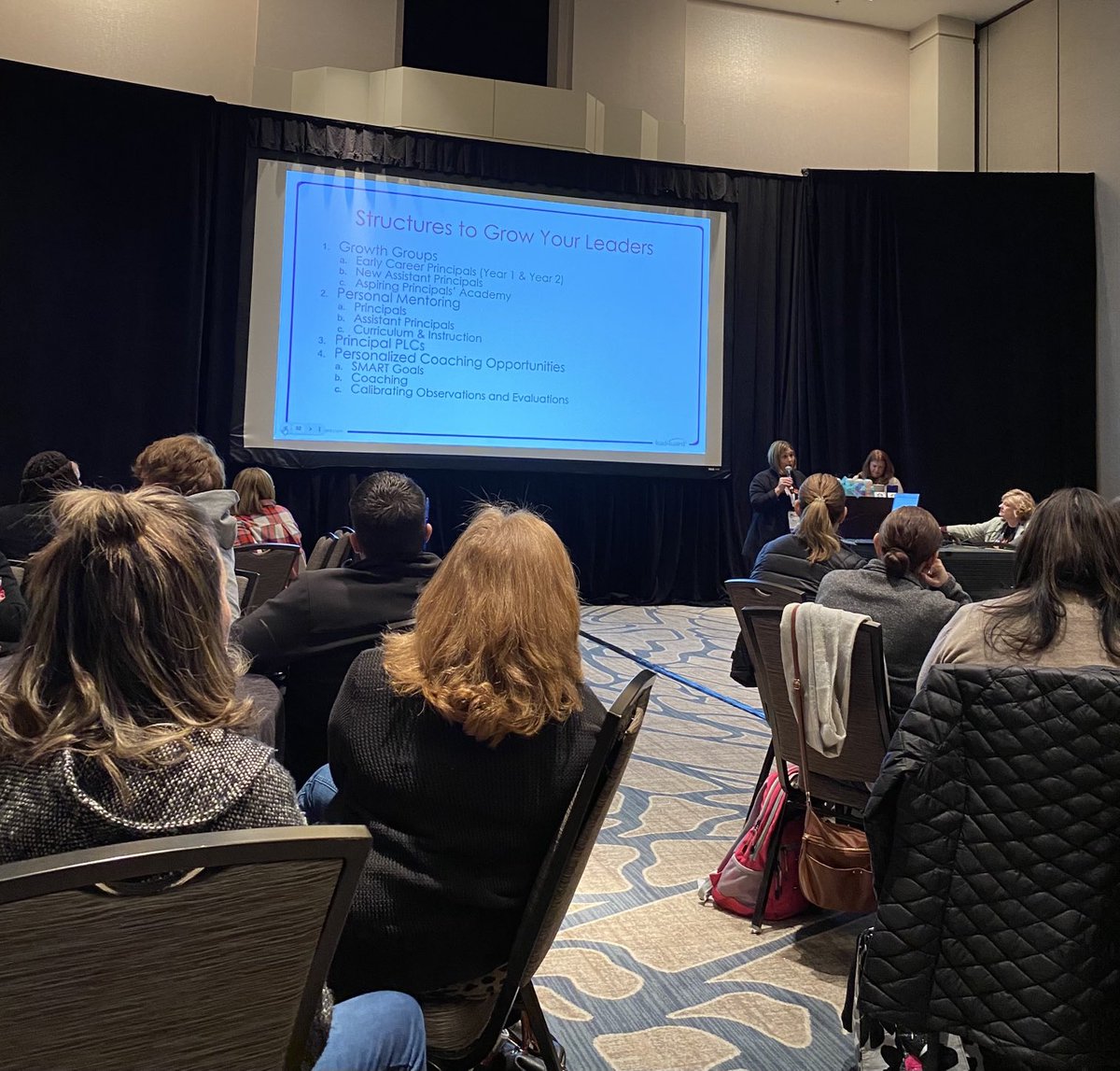 Love hearing from ⁦<a href="/rockwallschools/">Rockwall ISD</a>⁩ and ⁦<a href="/RockElemC_I/">Rockwall ISD Elementary Schools</a>⁩ on how they are being intentional with classroom visits and data digs! Thank you ⁦<a href="/drmjohnston10/">Mary Johnston, Ed.D.</a>⁩ You Rock! ❤️ #think2022 #believe4kids ⁦<a href="/lead4ward/">lead4ward</a>⁩