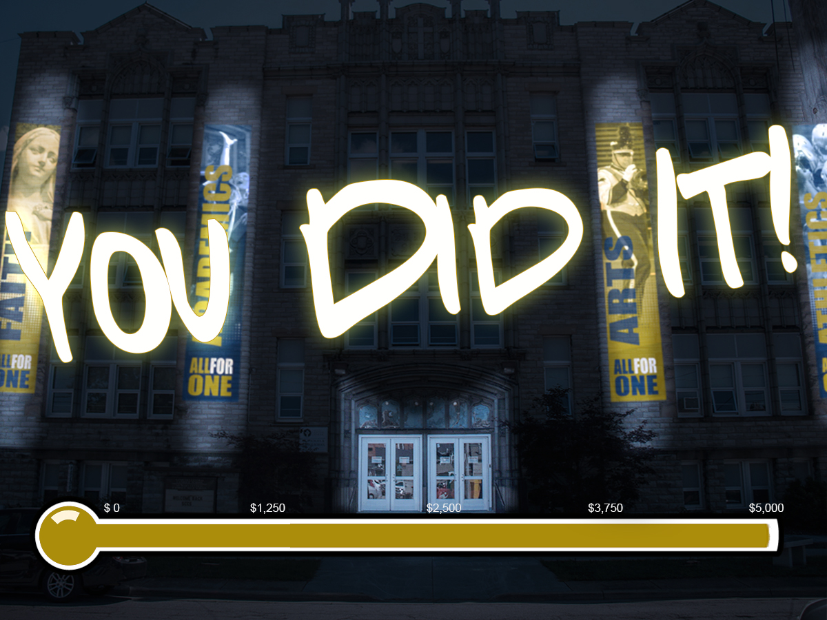 Thanks to you Sandusky Central Catholic School is growing!  Look for these exciting changes soon!