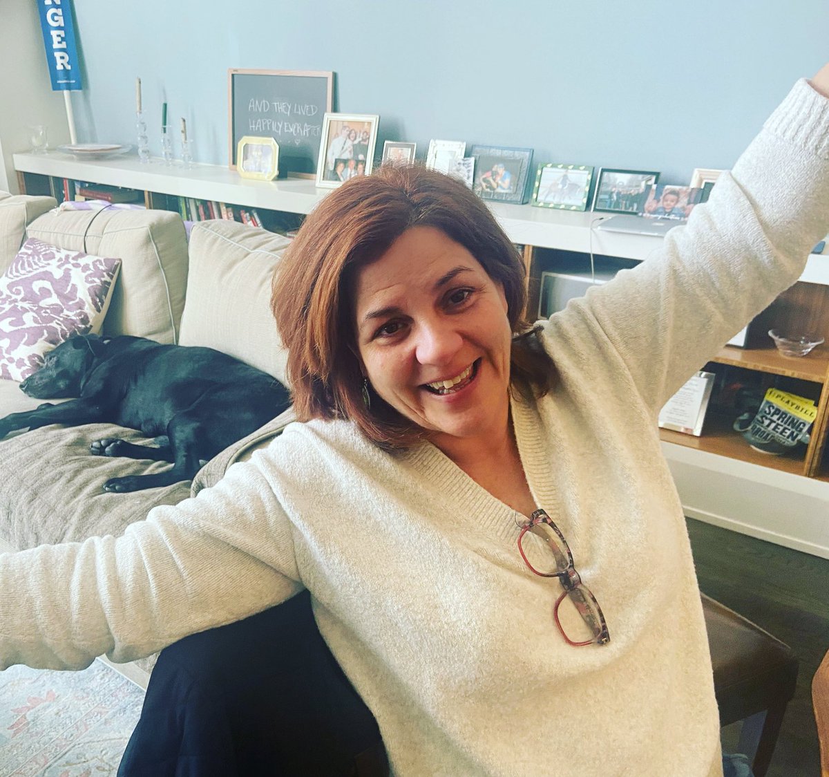 Do I look like the happiest person in the world?I am!! I just found out that surgery &amp; the chemo did their job.I am cancer free!Thank you all for your love,support,&amp; prayers! Kim &amp; I couldn’t have done it without all of you!