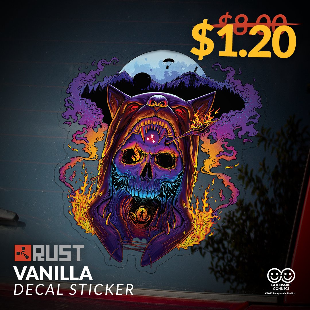 The world of Rust may be unforgiving, but we have something that will help ease the pain: Several items in our Rust collection are up to 85% off! Gear up before you head out: ffbf.link/rust85 <a href="/playrust/">Rust</a> 
 <a href="/FcpnchStds/">facepunch</a>