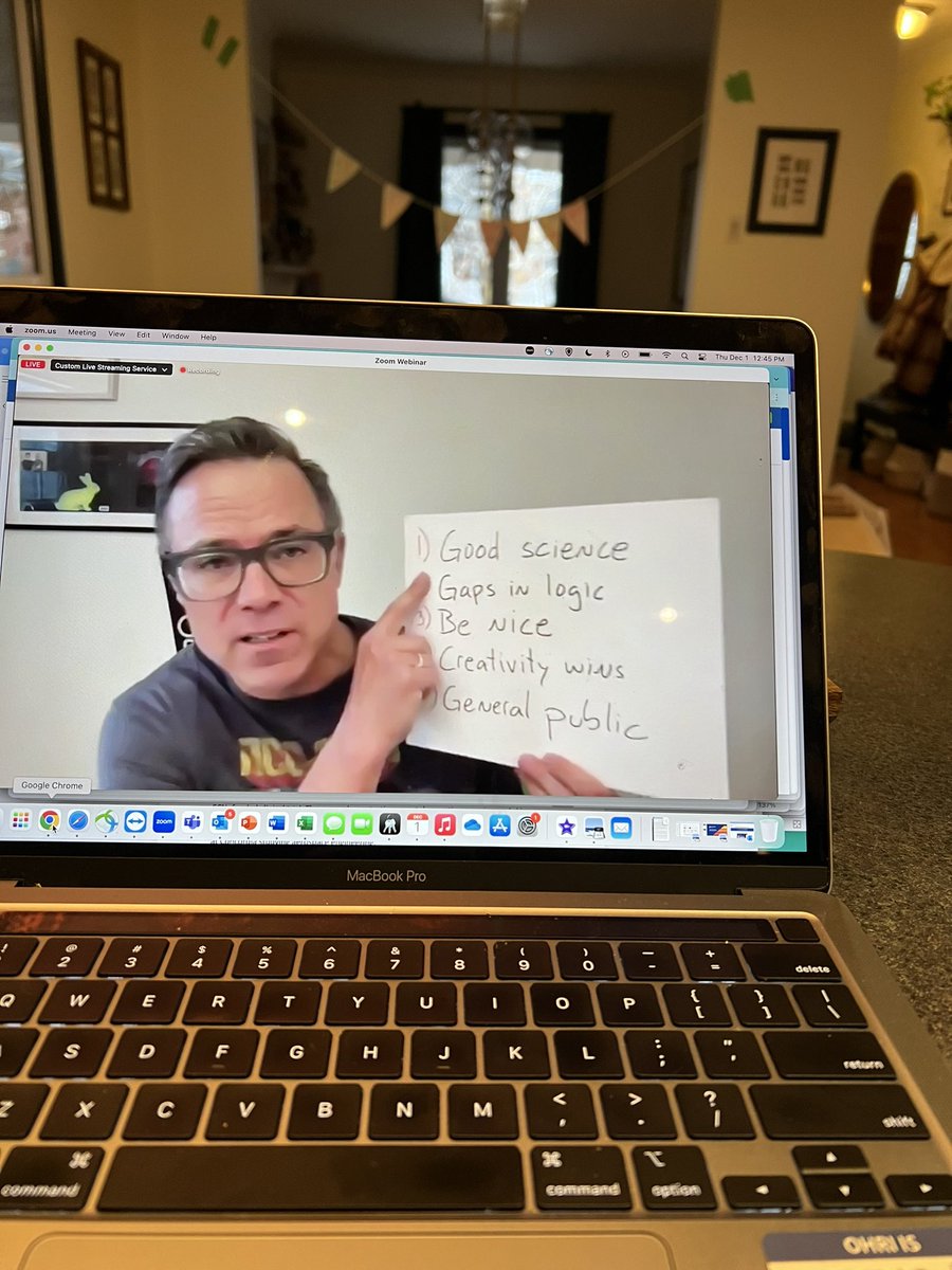 Great tips from @CaulfieldTim on how to combat #misinformation. Pause. Chill. Relax. #GoScience @ScienceUpFirst