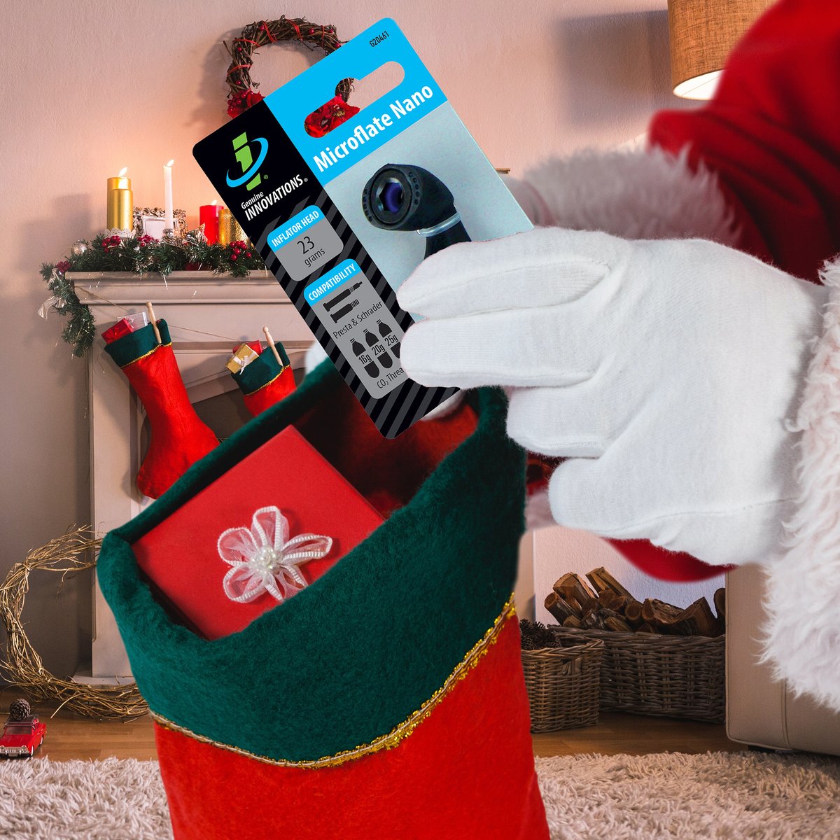 gi_bike's tweet photo. Looks like someone made the nice list this year! Our Microflate Nano head's twist-to-inflate technology is sure to make inflation a breeze. Shop here: https://t.co/eucf2o3Q1Q https://t.co/4ioKtqukkd