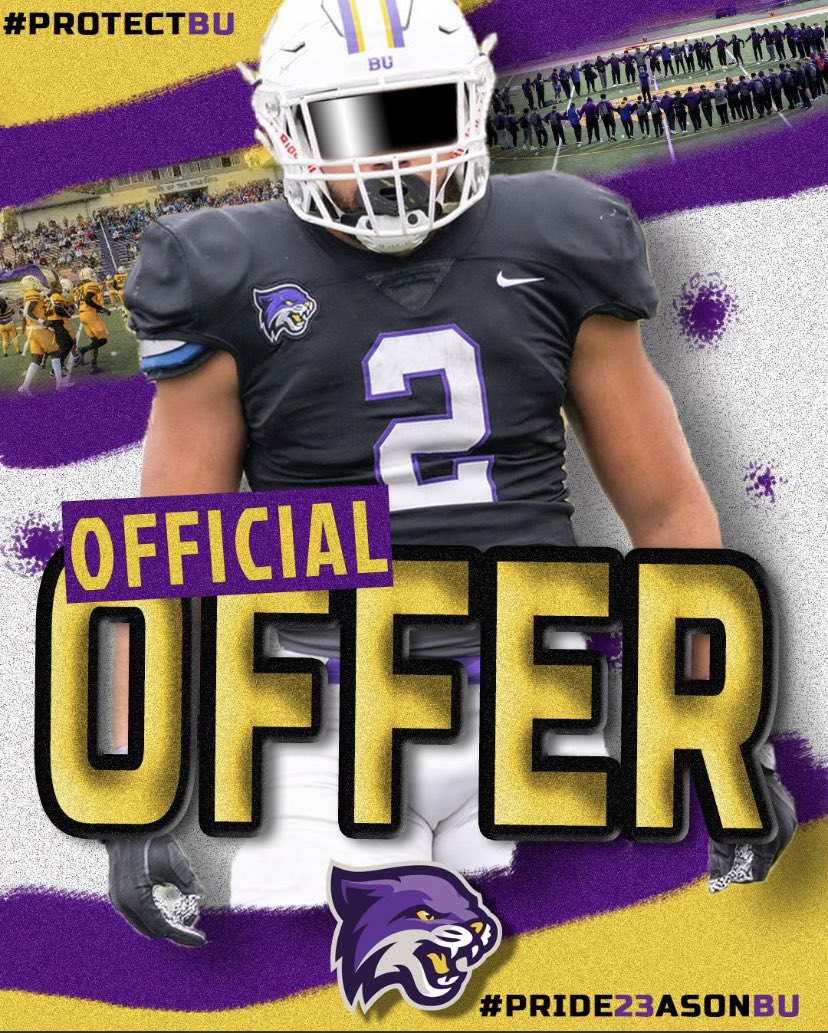 isaiah lopez (@1saiahlopez) on Twitter photo After a great conversation with <a href="/CodyMac_FB/">Cody McCallister</a> Blessed to receive my 2nd offer from <a href="/BU_FootballTN/">Bethel University Football (TN)</a> 💛💜!!!
<a href="/Jcrouch17/">Coach Crouch</a> <a href="/RecruitTheHill/">Green Hill Recruiting</a>
<a href="/GreenHill_track/">GH Track and Field</a> After a great conversation with <a href="/CodyMac_FB/">Cody McCallister</a> Blessed to receive my 2nd offer from <a href="/BU_FootballTN/">Bethel University Football (TN)</a> 💛💜!!!
<a href="/Jcrouch17/">Coach Crouch</a> <a href="/RecruitTheHill/">Green Hill Recruiting</a>
<a href="/GreenHill_track/">GH Track and Field</a>