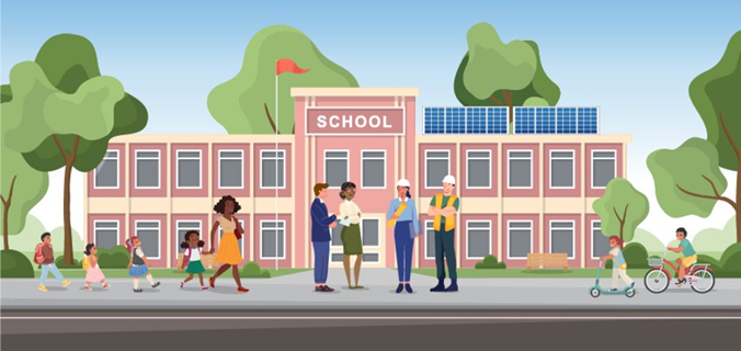 Investing in our K-12 schools invests in our future. We must improve air quality, update buildings and reduce carbon emissions to create safer learning environments and better educational outcomes.📝📝 #RenewAmericasSchools grant applications are now open:bit.ly/3XQcUCY