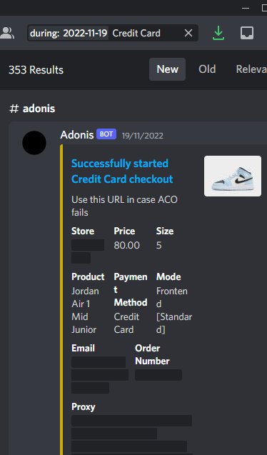 F0rest_Gump12's tweet photo. Late post, thanks! @AdonisBots https://t.co/MnXzKgw4lG