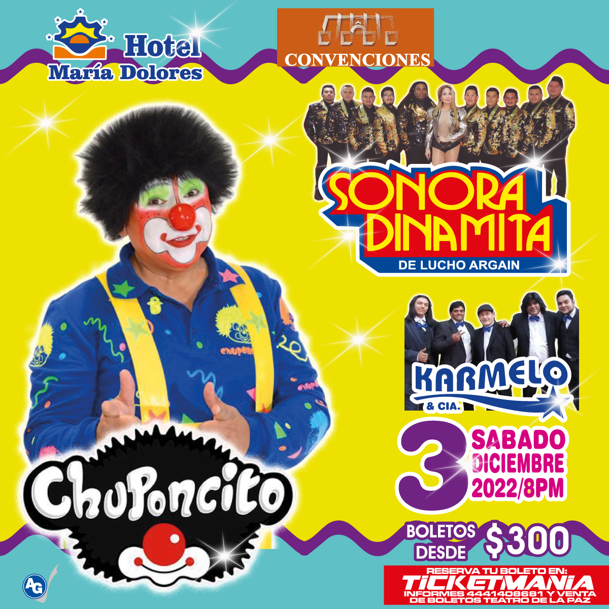 ¡Es correcto! Ya solo faltan DOS días para el show de <a href="/chuponcitoTV/">@chuponcitoTV</a> en #SanLuisPotosí. 🤡

👉 Aún puedes comprar tus boletos dando clic aquí: cutt.ly/Chuponcito