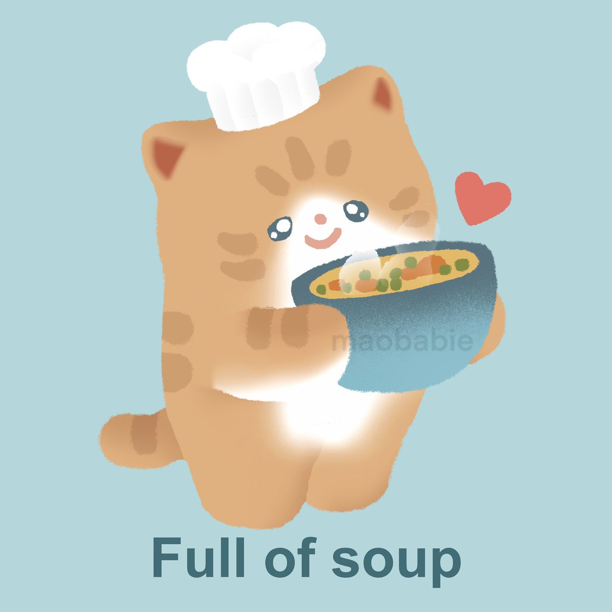 maobabie's tweet photo. 🥣💕 https://t.co/6HOInWzMSc