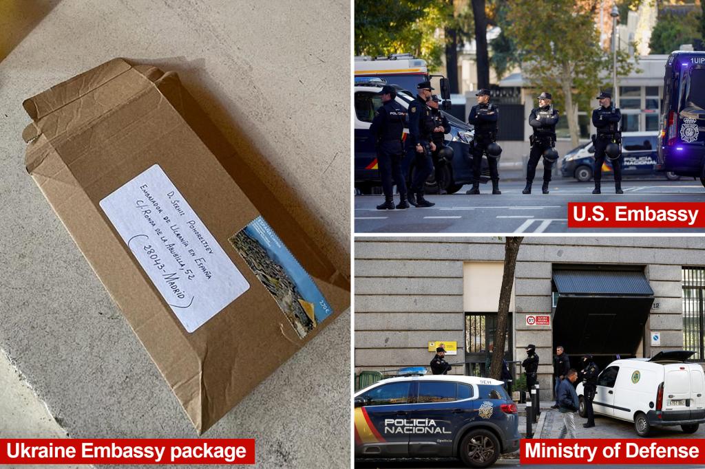 CryHavoc0711's tweet photo. Additional bombs have been found and safely detonated at the US embassy in Madrid, Spain. Se han encontrado bombas adicionales y se han detonado de manera segura en la embajada de los Estados Unidos en Madrid, España #Ukraine #Spain #NAFO #CerberusIntelligence 🇺🇦🇺🇸🇪🇸 https://t.co/DdHc1mrEsb