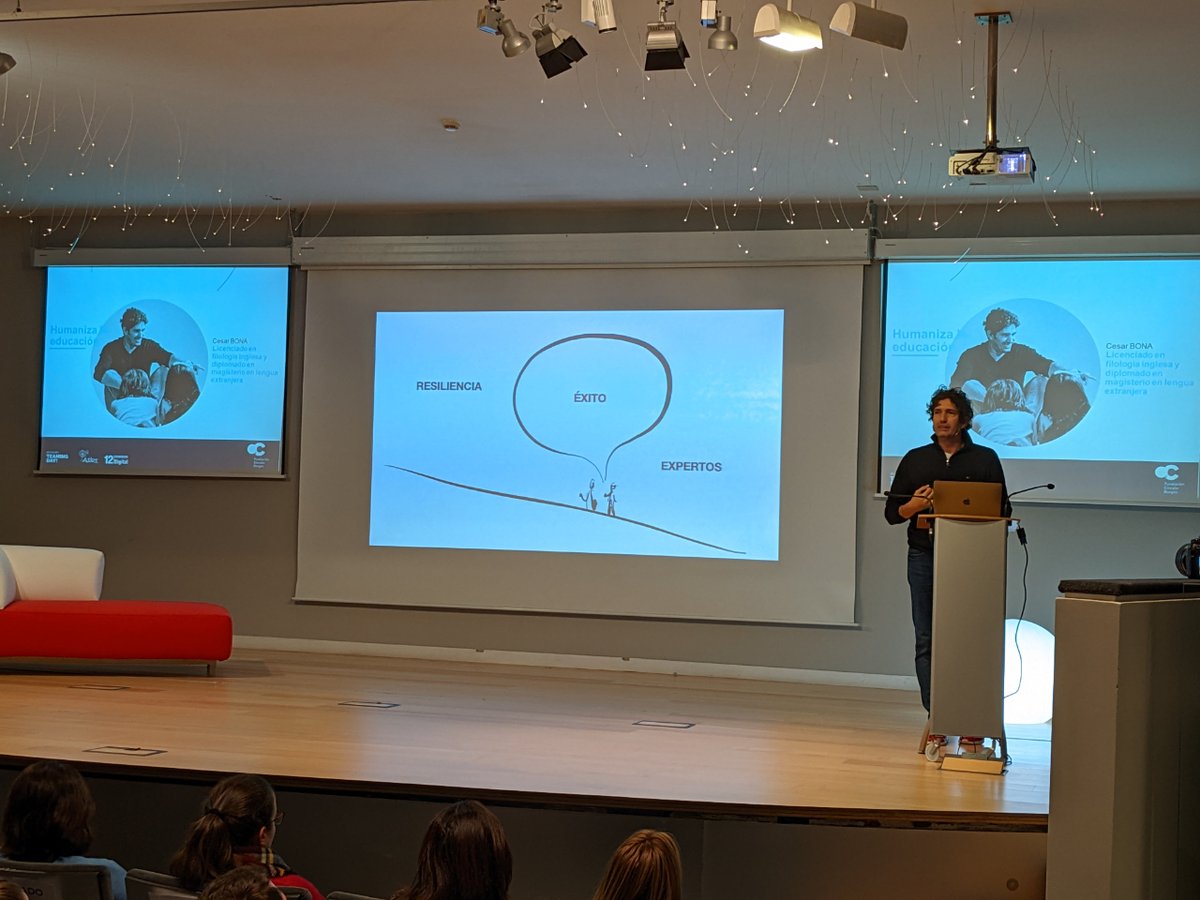 César Bona nos lanza la pregunta de ¿Para que sirve la educación? ¿Para que te gustaría que tus hijos fueran a la escuela? Todo comienza en la educación. <a href="/FCirculoBurgos/">Fundación Círculo</a> @Asiree_edu