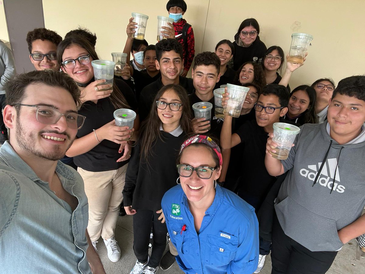ShenandoahMS's tweet photo. Mr. Fernandez’s Science students helped conduct some orchid research with Fairchild Botanical Gardens on campus. Students learned about orchid species and biodiversity as well as mechanisms of pollination and propagation 🐝. #SMSScience #SMSMuseumsMagnet https://t.co/F6TjFRbUV0