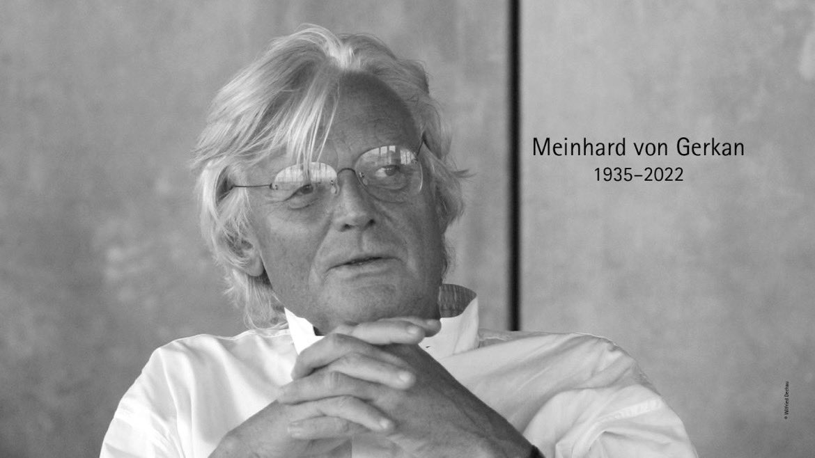 SatyakiRaghuna1's tweet photo. One of the more influential architects / designers of airports and stations amongst other landmark buildings - Meinhard von Gerkan, passed away yesterday. His legacy lives on through @gmp_Architekten. He will be missed. #Legend #architect #design #terminaldesign #stationdesign https://t.co/QQkh8qOc6L