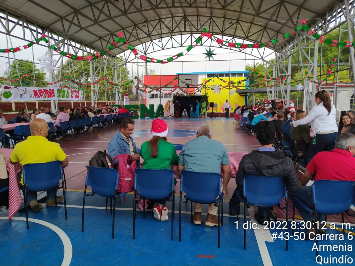 aagomezr's tweet photo. Compartimos con los instructores, personal de servicios y administrativos del #CDTCI un desayuno navideño como bienvenida a las fiestas de natividad y a la vez, gratitud por el trabajo y el compromiso en este año @SENAComunica @SENAQuindio @JorgeELondonoU https://t.co/rBMGla8kjc