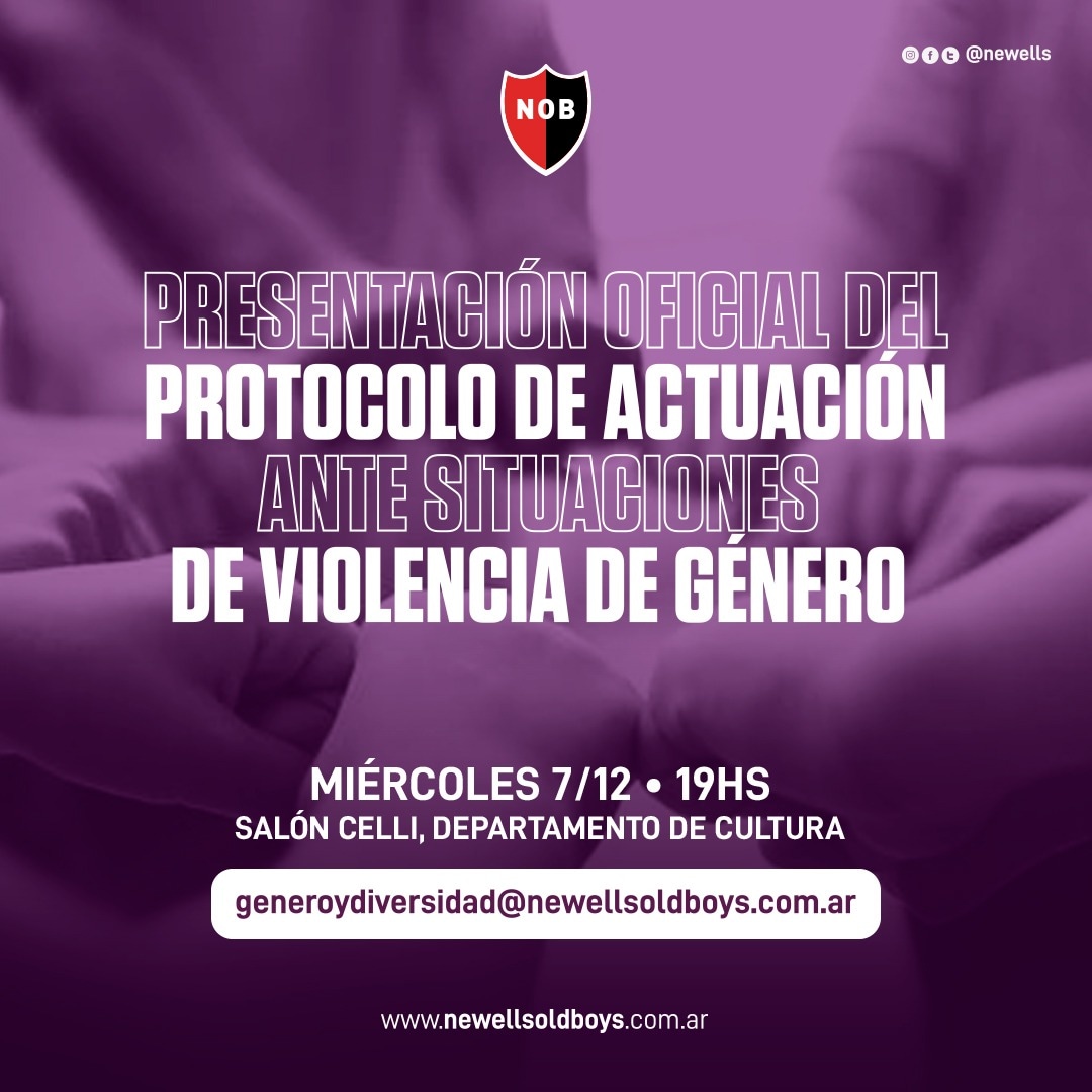 CANOBgenero's tweet photo. Protocolo de actuación ante situaciones de violencia de género ✊🏼

Presentación oficial, próximo miércoles 7 de diciembre a las 19hs en el salón Celli, Departamento de #Cultura.
Las/os esperamos❤🖤💜

¿Querés participar? 📝➡️ Formulario de inscripción: https://t.co/yjzJU6fwfG https://t.co/TzhGcCmpAB
