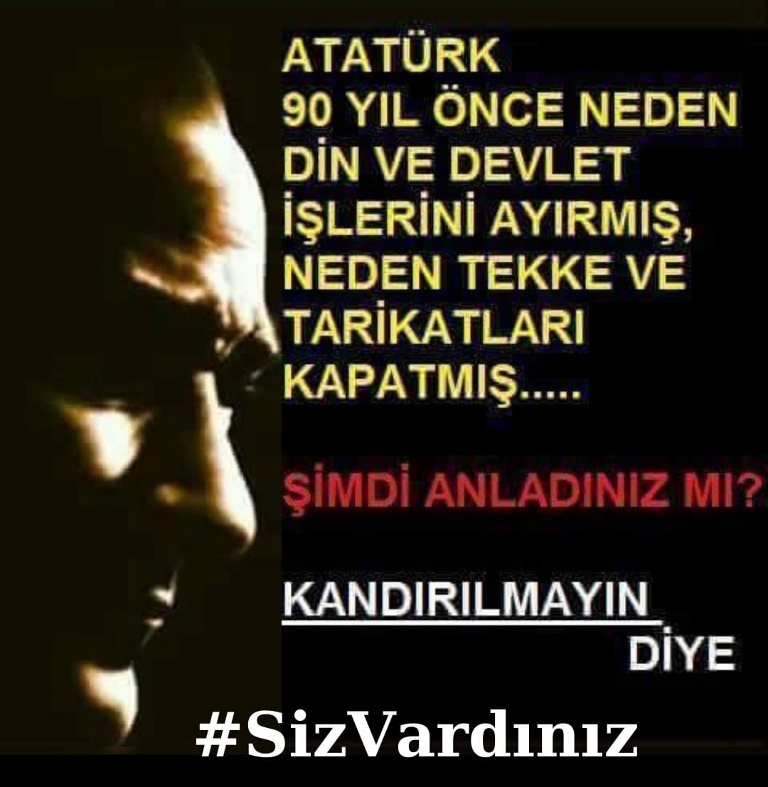 Allah ile kandırırlarken #SizVardınız