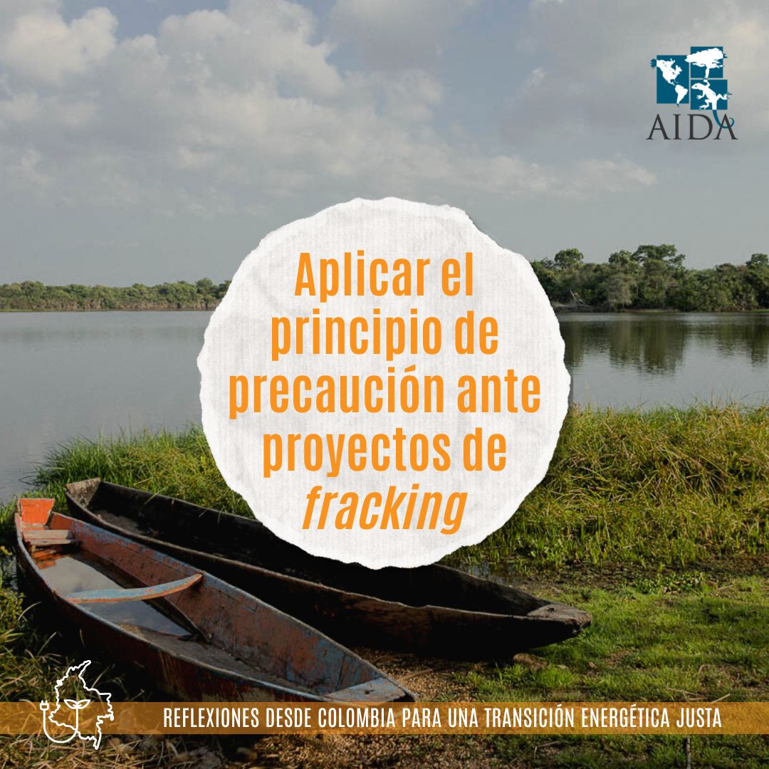 aida_ambiente's tweet photo. Colombia tiene la oportunidad de encaminarse hacia la #TransiciónJusta: puede frenar la implementación de dos proyectos de #fracking y honrar sus compromisos al definir una nueva política nacional de transición energética justa y democrática.
 
Explicamos 🧵 https://t.co/ApsbFH3Yil