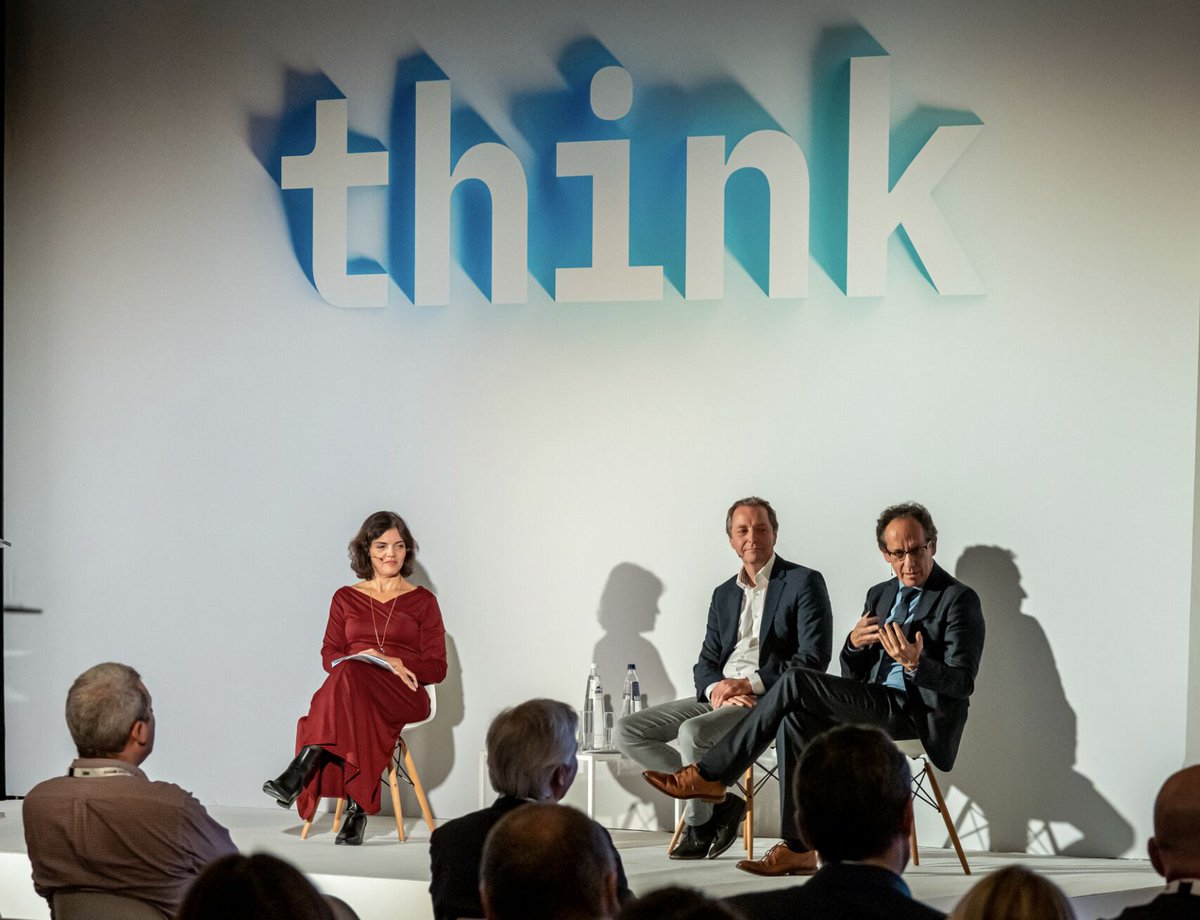 This week's #ThinkBrussels event was host to many insightful discussions on the future of Europe's #digitaltransformation, like my conversation with the <a href="/EU_Commission/">European Commission</a>'s <a href="/iiakov/">Ilias Iakovidis</a> &amp; <a href="/sundogbaelt/">Sund & Bælt</a>'s Bjarne Jørgensen exploring the role of #sustainability as a competitive advantage.