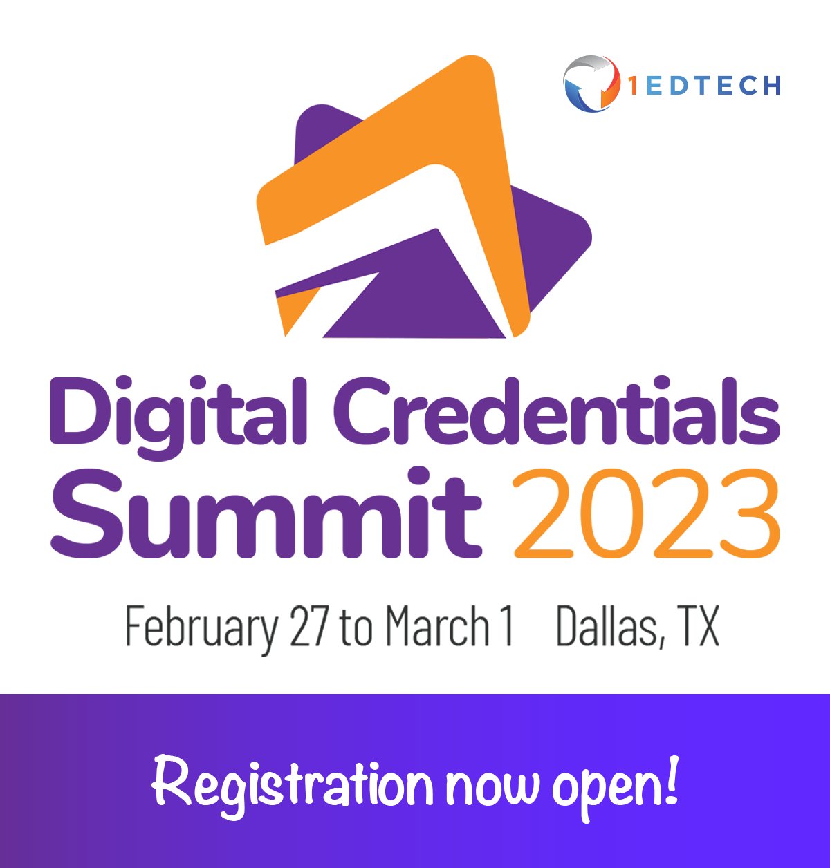 1EdTech on Twitter "1EdTech will host the Digital Credentials Summit