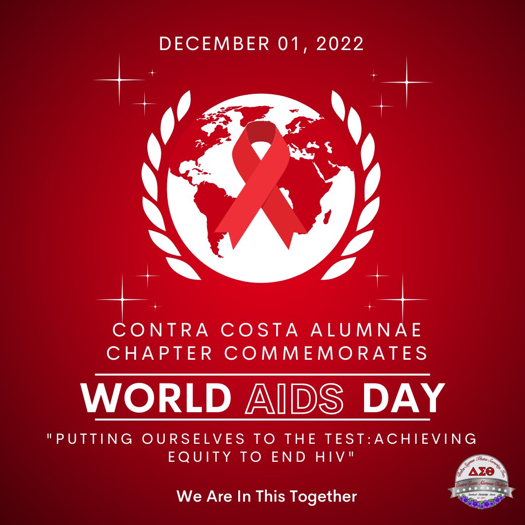 BShanniB's tweet photo. The Contra Costa Alumnae Chapter of Delta Sigma Theta Sorority, Incorporated commemorates World AIDS Day by uniting in the fight.
#CCAC1990
#WAD2022
#DST1913
#RockTheRibbon
#WorldAIDSDay2022
#HIVAIDSawareness
#DSTWorldAIDSDay
#DSTFWR
#ContraCostaCounty https://t.co/Ixz98fq7ED