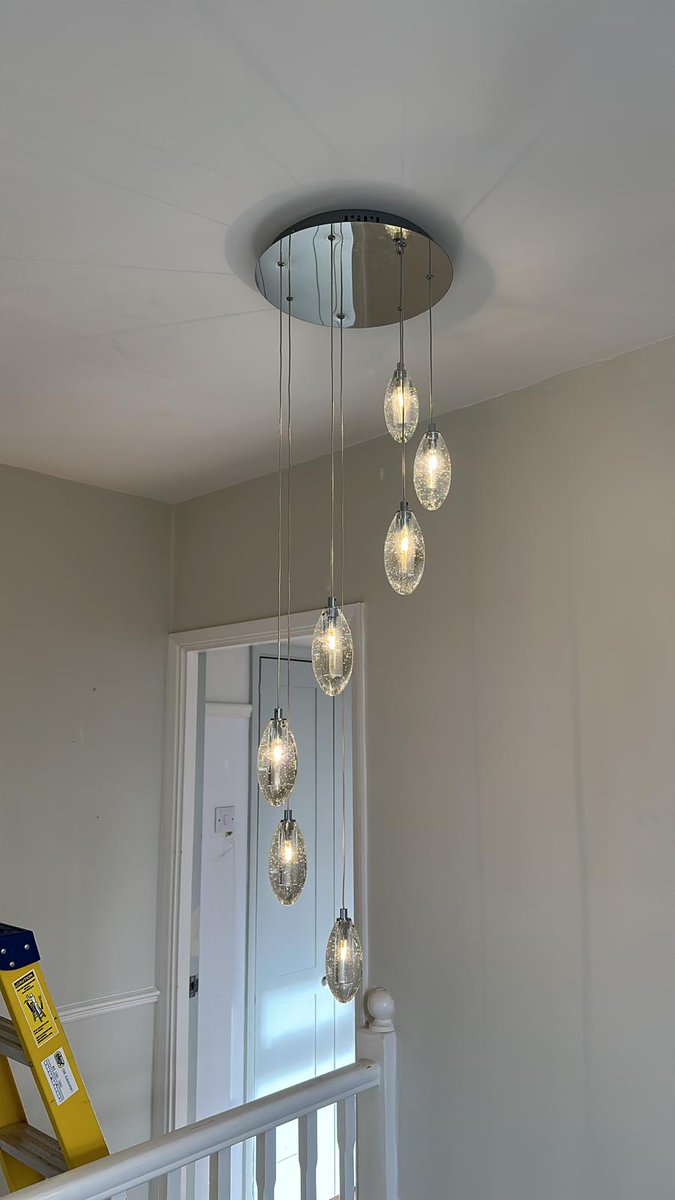 Decorative light installed today by our Avid team, get in touch to find out more Avid-electrical.com