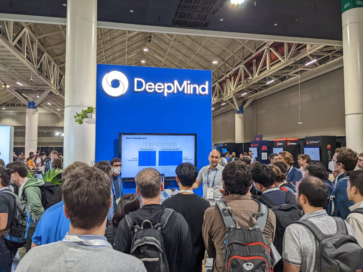 BarekatainAmin's tweet image. #AlphaTensor demo at #NeurIPS2022!