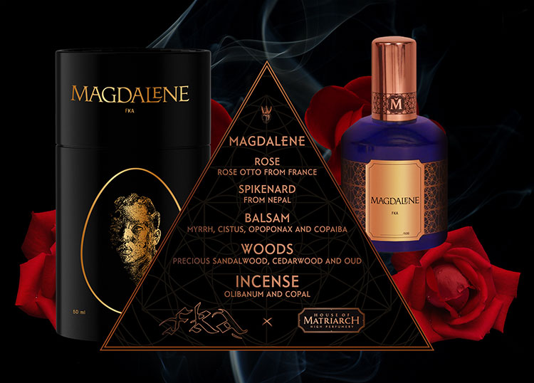 HouseofMatriarc's tweet photo. 🏺 MAGDALENE for FKA Twigs - limited release of 500 bottles.  https://t.co/BtxNucnI7b #fkatwigs #magdalene #marymagdalene #highperfumery #rose #spikenard #myrrh #balsam #sacredwoods #nicheperfumery #naturalfragrance #limitededitionperfume https://t.co/1x4OiWOFoD