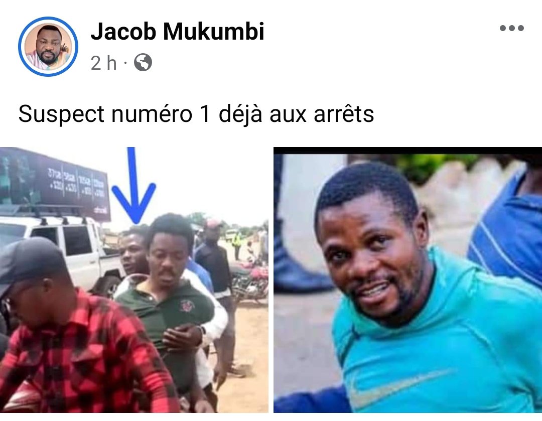 Halte à l'intox, ce criminel est là. Aidons les services de sécurité à arrêter les autres !