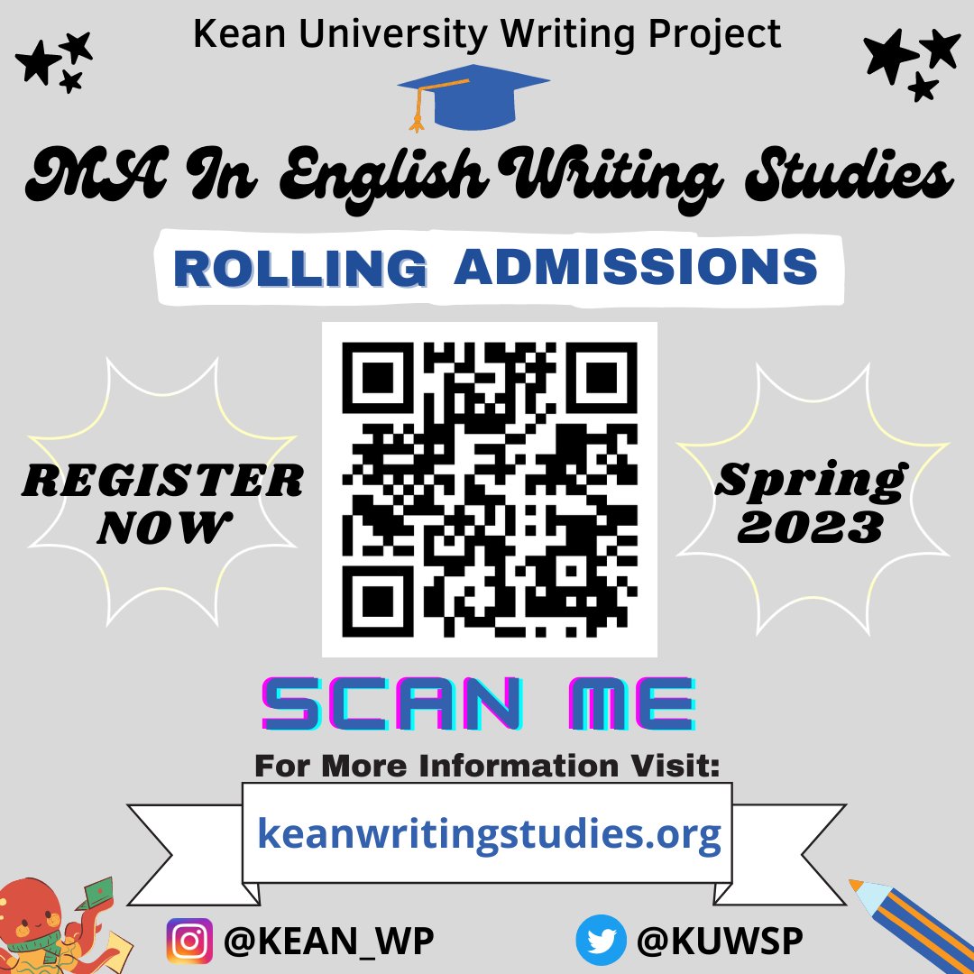 Kean Writing Studies tweet media