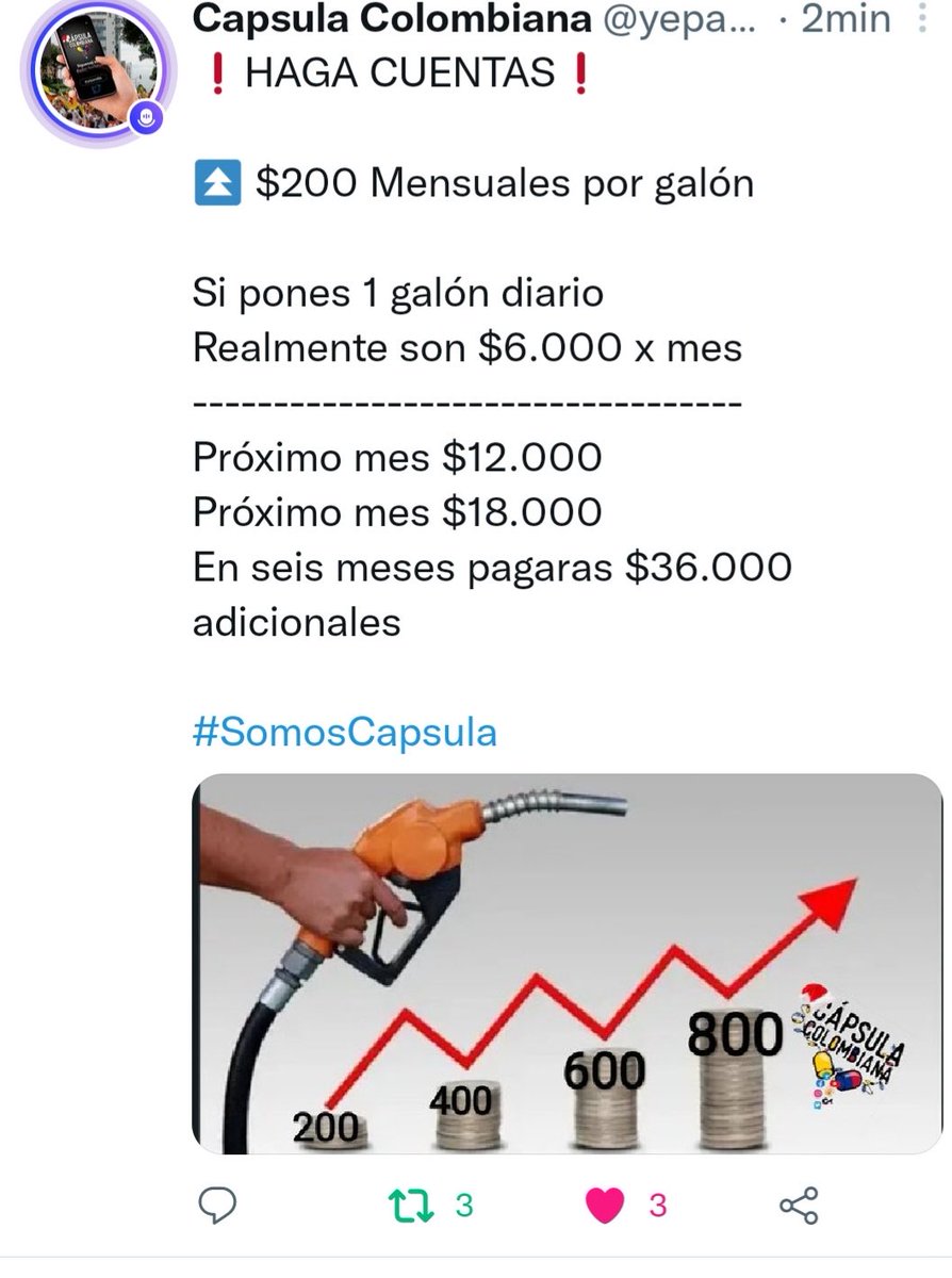 Patrici94384686's tweet photo. 🚨🚨🚨 OJO A ESTO. CUIDE SU BOLSILLO 👇👇👇👇👇👇👇👇 #SomosCapsula #PetroCorrupto #ElPeorGobiernoDeLaHistoria #CaosEs https://t.co/mGqxOhFeS2