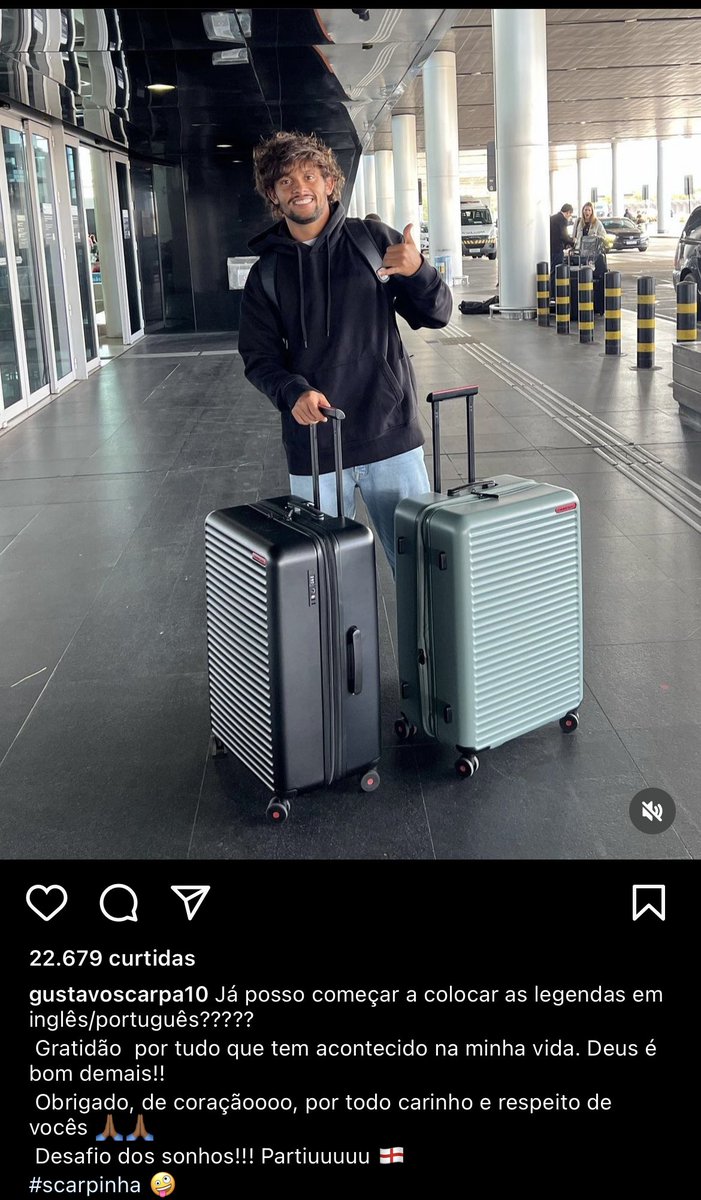 Infos_palestra's tweet photo. ✈️

Scarpa viajando, conforme publicamos, para se juntar ao Nottingham 

💚🐷 https://t.co/VpXjgSBqII