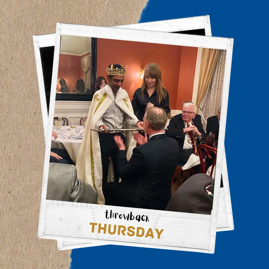 A #throwbackthursday to the coronation of current NOAO Board President, Dr. Brandon L. Davis! As New Orleanians, we have a flair for the dramatic and thus were born the official presidential garb. #Ophthalmology #Ophthotwitter #NewOrleans #MardiGras