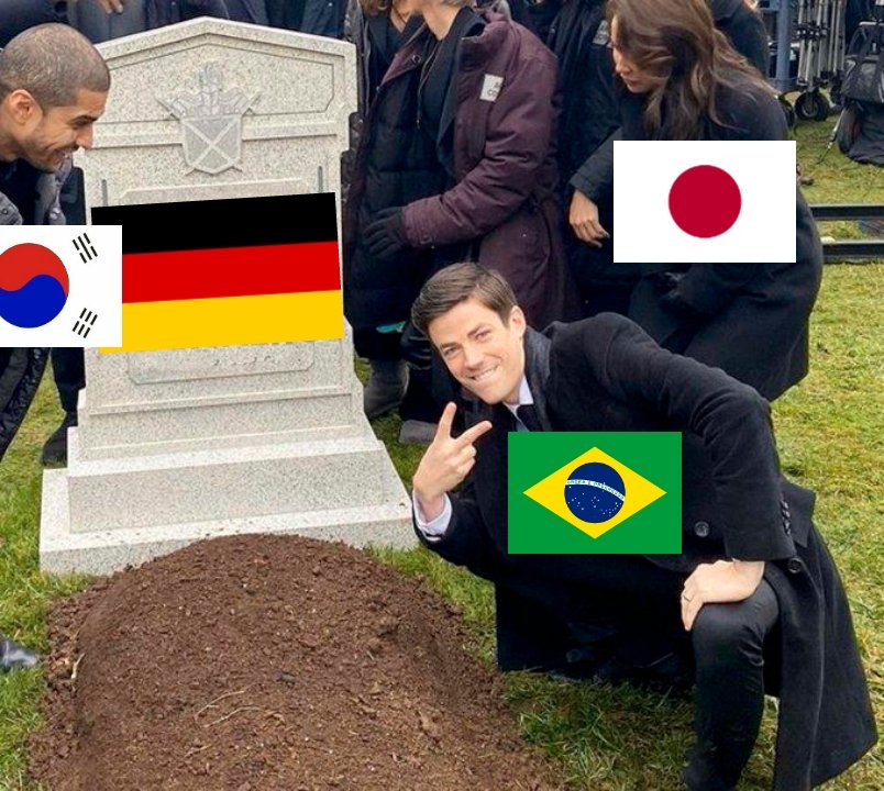 JÁ FORAM DUAS COPAS, FALTA SÓ MAIS CINCO ELIMINAÇÕES PARA A ALEMANHA PAGAR O 7x1 KKKKKKKKKKKKKKK