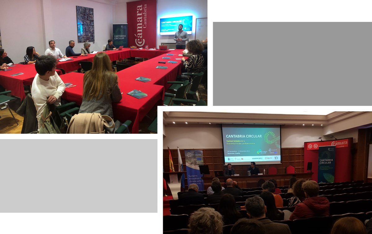 Que inspirador día en el #FestivalCantabro💫Tuvimos el gusto de escuchar a Totti Könnölä, quien habló sobre "Economía circular y digitalización en ciudades y regiones". Además, se llevó a cabo el 2do taller del Laboratorio de #politicaspublicas.
🔔Se acerca el cierre del Festival