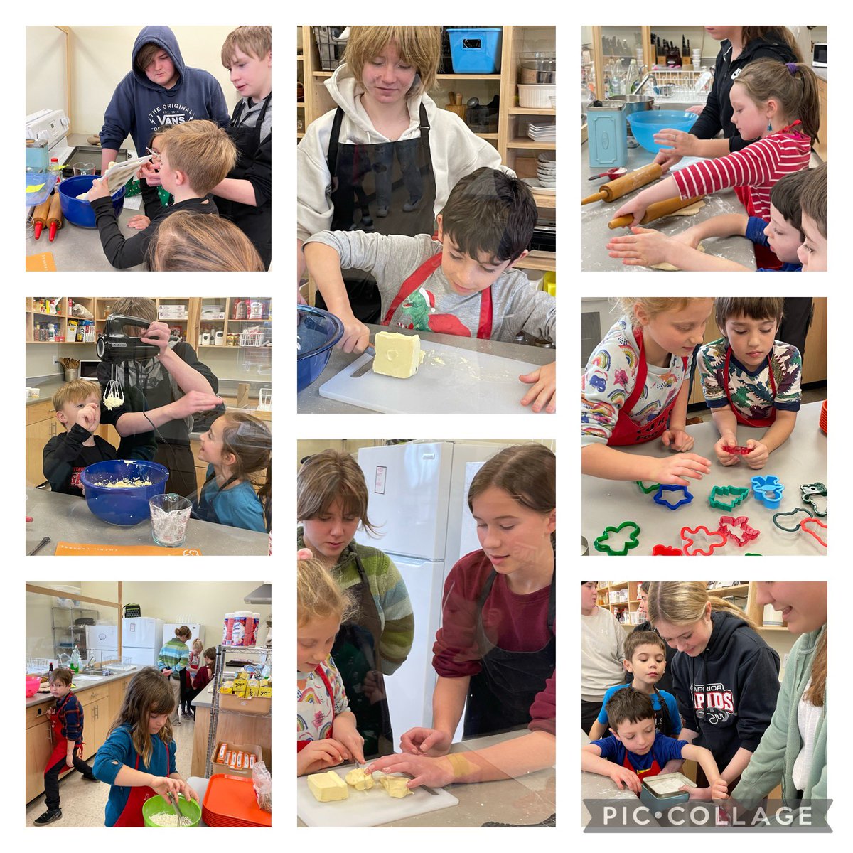 Sugar cookie baking day #1! Collaborating with these grade 10’s while baking sugar cookies for <a href="/TAPArnprior/">TAP</a> has taught us proper hygiene, kitchen safety, and how to follow a recipe among many other things! Looking forward to another day of baking tomorrow at <a href="/ArnpriorDHS/">Arnprior DHS</a>!
