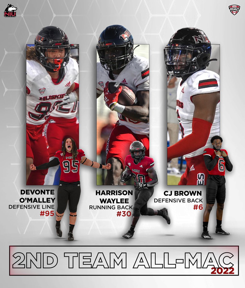 These DOGS were some of the best in the business this year!!🙌🏽 Congrats @DonVito_95 @hwaylee02 @cj_brown24 for being named 2nd Team All-MAC!!🥈 #TheHardWay | #AllConference