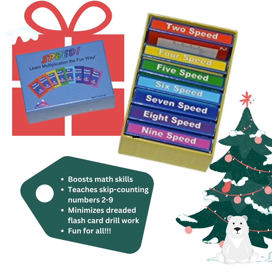 SIS4Teachers's tweet image. Do you need a gift for that special student? Give the gift of Speed! - Multiplication Speed that is! Use promo code speed22 at checkout for 10% off! ow.ly/4p7N50LSMLU

#multiplicationisfun #giftideas #mathgift