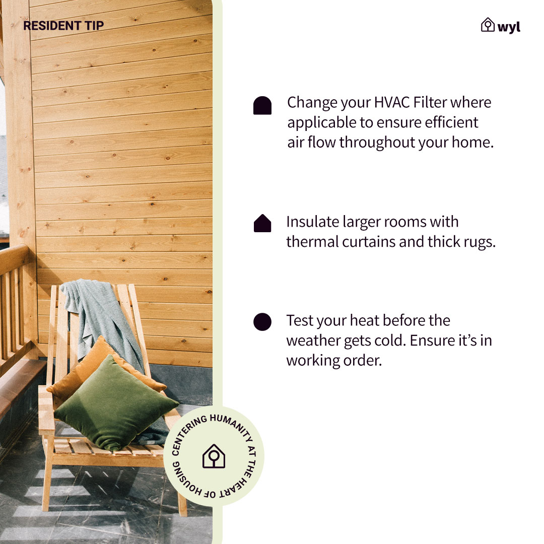 It’s beginning to look a lot like… you may need these tips for your home before the snow falls

Here are some easy ways to keep your spot warm and cozy this winter. 

wyl.co