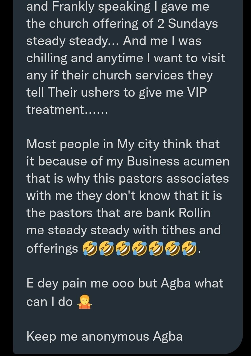 jon_d_doe's tweet photo. Thread on secrets you'll take to the grave.

1. He's bisexusl and he "services" high profile persons &amp; some pastors. https://t.co/wcGbGSaOyU