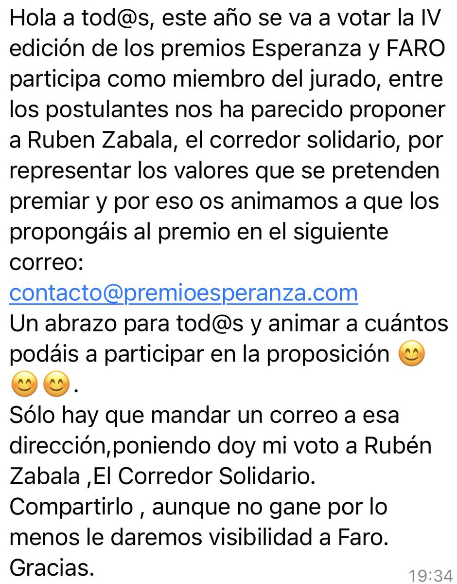 Nomepiensodeja2's tweet photo. #corredorsolidario #zabala #FARO https://t.co/25nWocnQDB