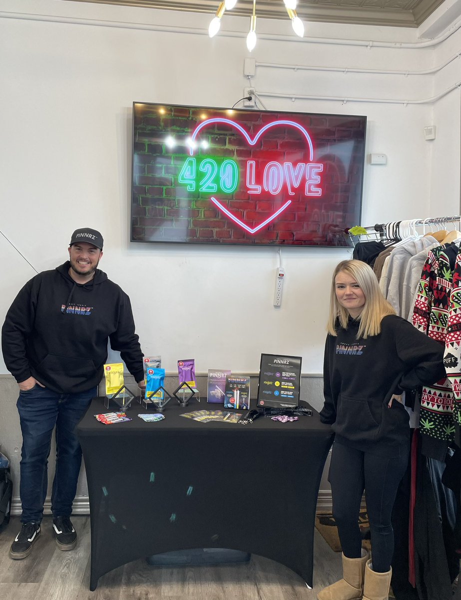 Hanging out <a href="/420Loveontario/">420 Love</a> in Hamilton today. Come by and say high!