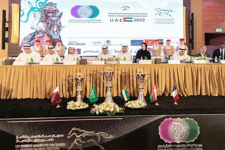 🇦🇪🏇🏿🐎The World Arabian Horse Racing Forum and The Jewel Crown Events from 29 nov to 4 Dec 2022 in Abu Dhabi
                   
@larawathbastud @sh_mansoor_fest 

#program #UAE #Horseracing #Arabia #France #KSA #Oman #Qatar #sheikhmansoorfestival