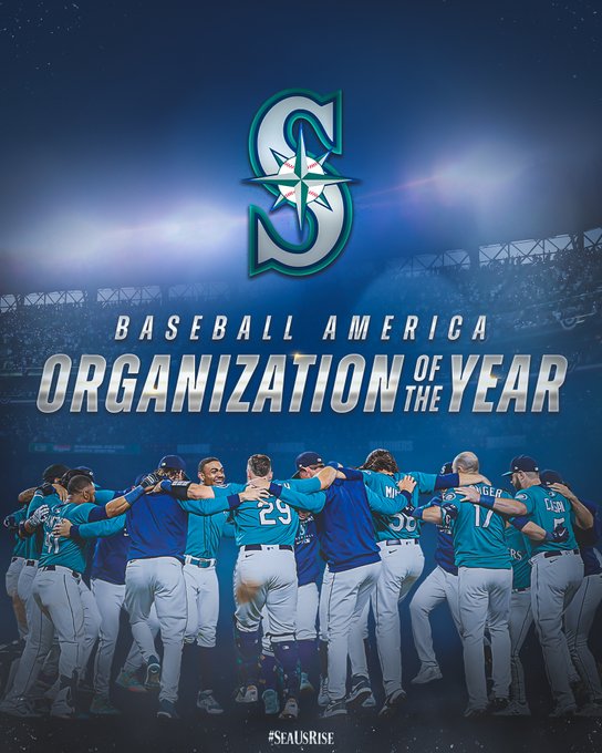 Baseball America Organization of the Year.