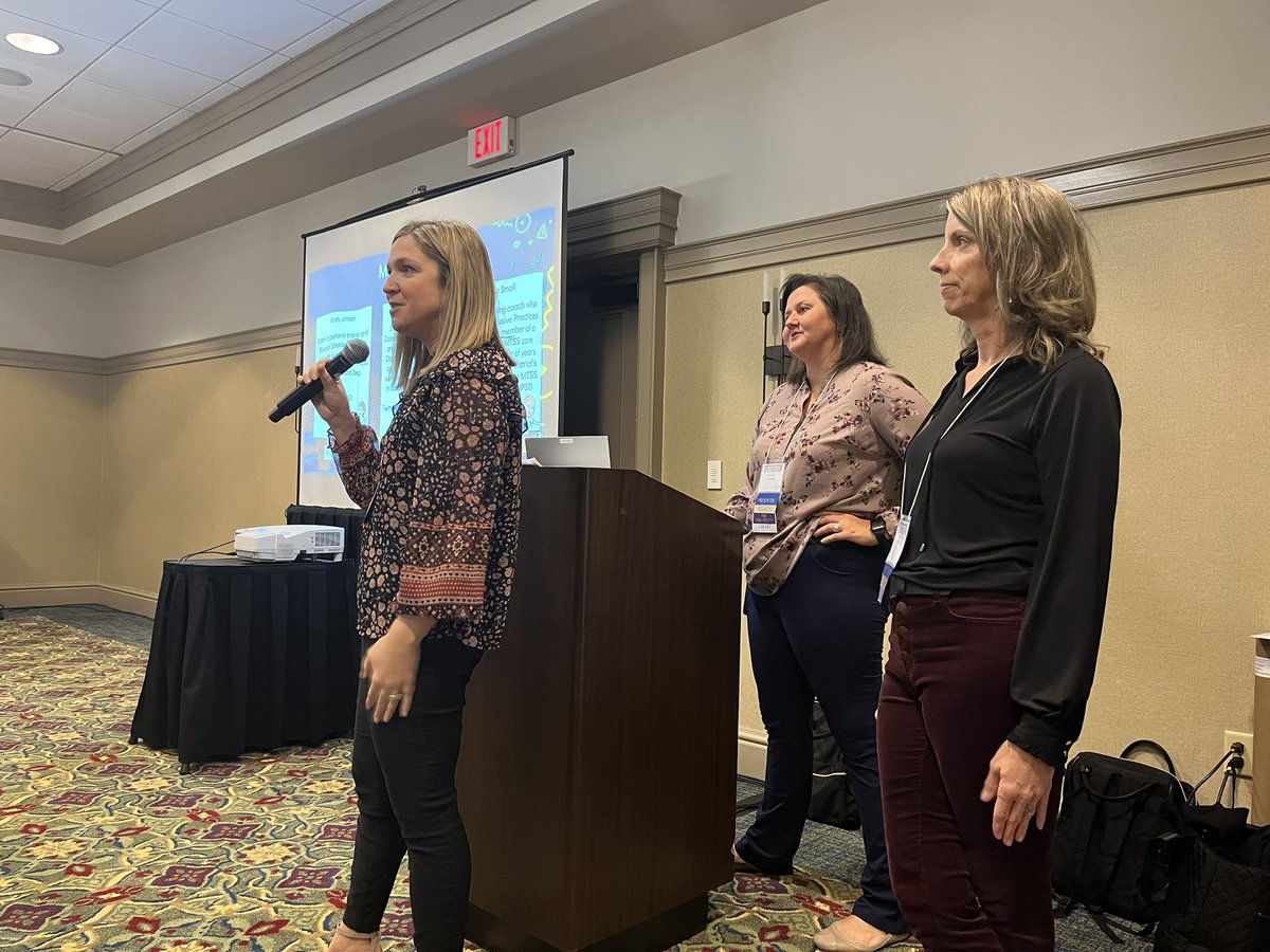 broxtnm's tweet photo. Great team presenting at PBIS implementer’s forum @KateSmallNPSD  @kristyjNPSD @marisabneeson https://t.co/tBKGdhowTt