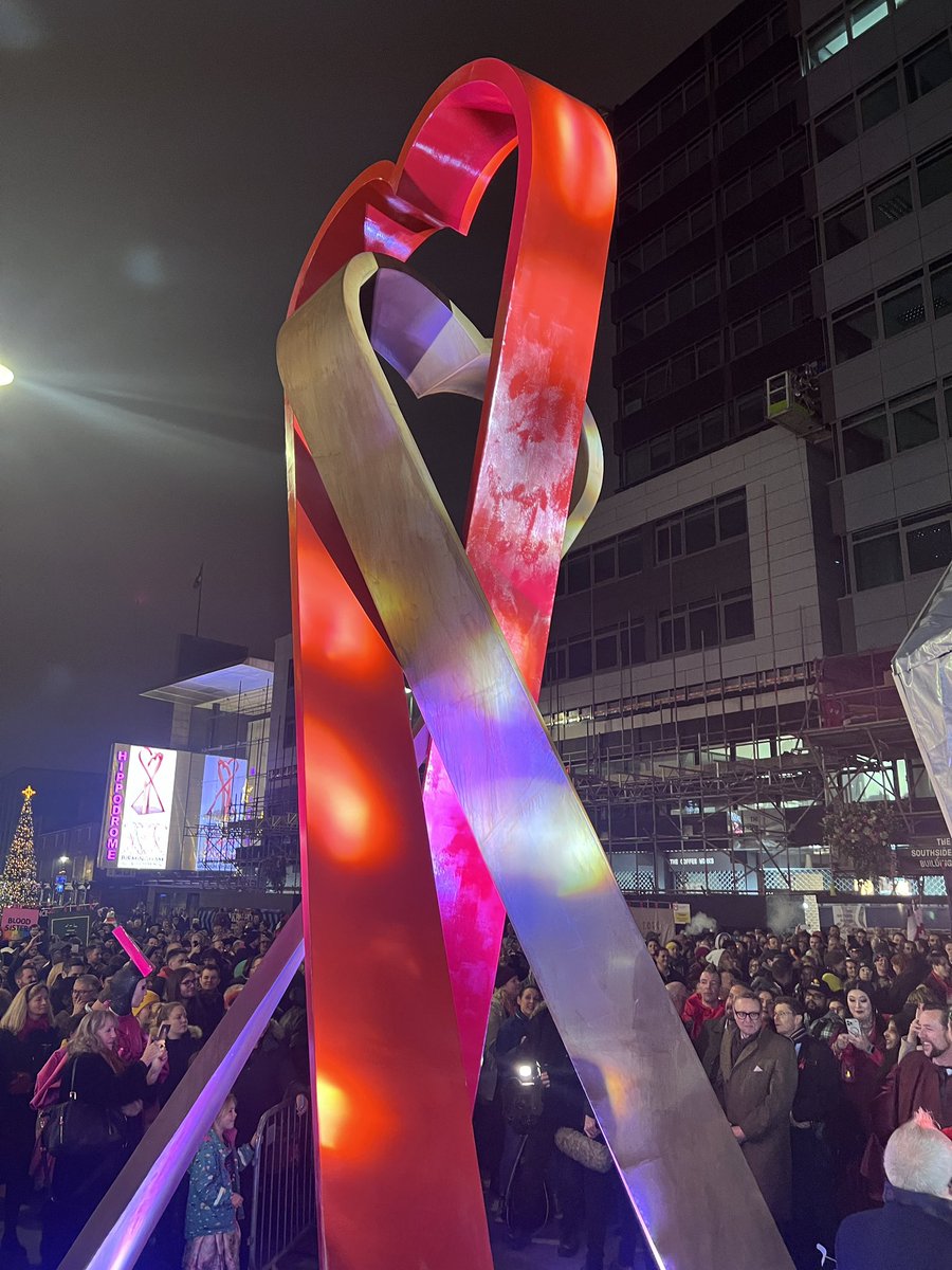A poignant evening unveiling the Birmingham Aids and HIV Memorial.

This dedicated space is open for reflection, commemoration &amp; celebration.

Thanks to Garry Jones, Phil Oldershaw, Andrew Bentley-King, Dr Steve Taylor and everyone else who’ve helped make this happen.
