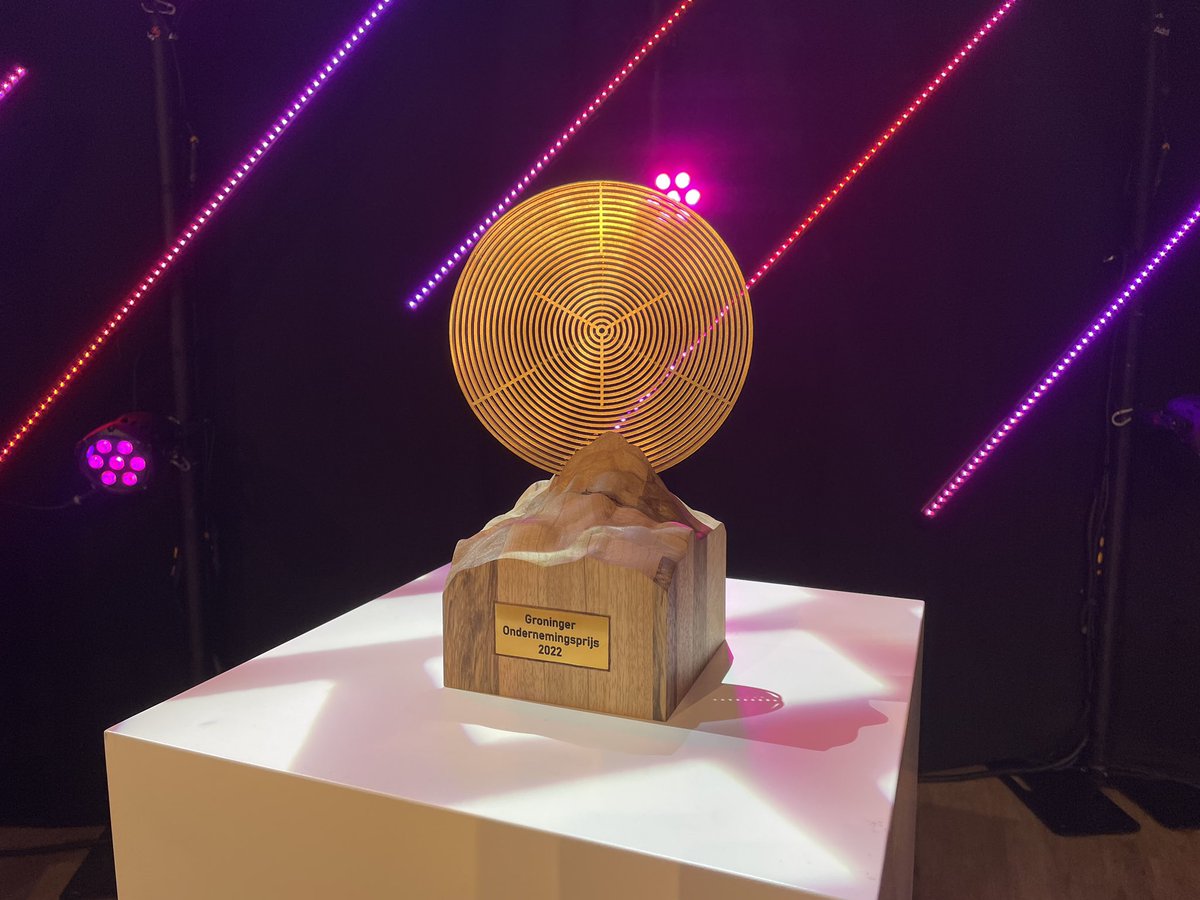 Hier draait het allemaal om vanavond: de prestigieuze onderscheiding van de Groninger Ondernemingsprijs. Wie gaat ‘m winnen? Volg de livestream via onze website.