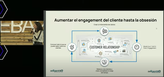 Generar confianza, conexión, #engagement, es la obsesión de las marcas para conectar con el usuario. 

Está siendo muy instructiva la clase magistral Cristina Madrid de <a href="/SelligentIB/">Selligent Marketing Cloud Ibérica</a>. 

Sigue el directo de #EBA22 en youtube.com/watch?v=OmUPWt…