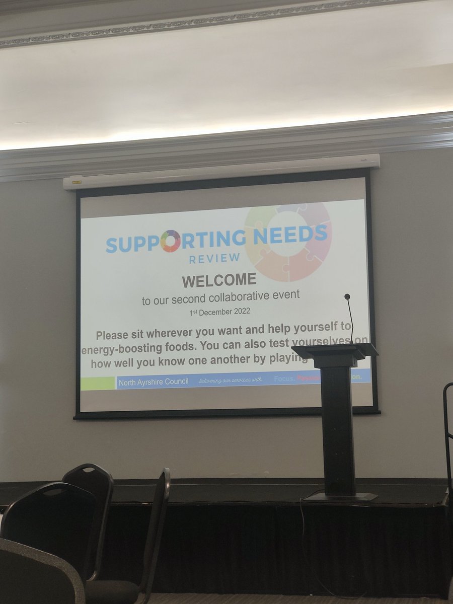 MissG_DHT's tweet photo. Privileged to be invited to the @NAC_Education Supporting Needs Collaborative Event and asked to present - was such an informative day and proud to represent @IrvineRoyalAcad #believeinbetter #supportingneeds #inclusion #collaboration https://t.co/AXs5xeksz2