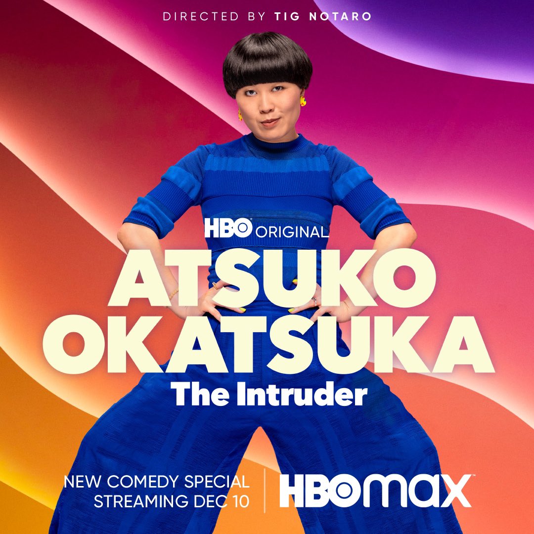 AtsukoComedy's tweet photo. December 10 baby. On @HBO &amp; @hbomax. You can save it to watch on “My List” now!! https://t.co/rrrWNDhZPX