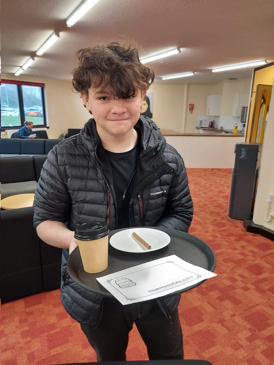 Busy day at Cup O' Gelly today.  Star pupil Greg will be getting a praise phone call home tomorrow 🤩