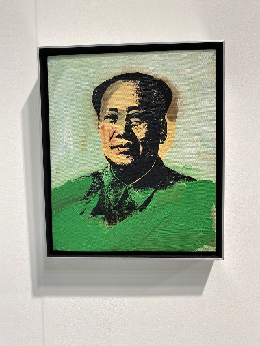 JavierSMarisca1's tweet photo. GM Fam, here is Mau by Andy Warhol at Art Basel Miami 2022 #ArtBasel #ArtBaselMiami2022 #NFT #NFTCommunity #artist #popart https://t.co/WyvPqUmNf7